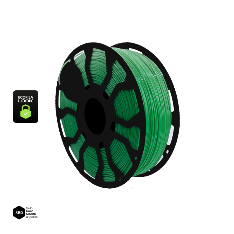 Filamento Hellbot ECOFILA PLA 1,75mm 1kg LOCK