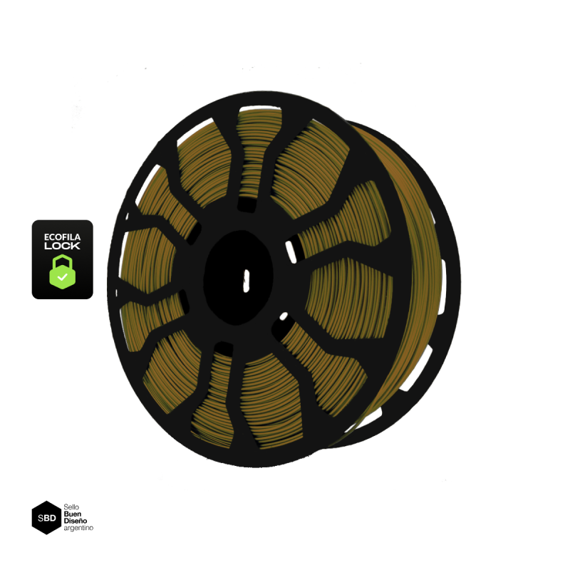 Filamento Hellbot ECOFILA PLA 1,75mm 1kg LOCK