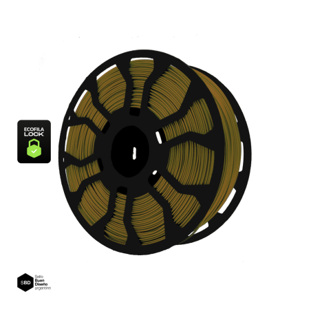 Filamento Hellbot ECOFILA PLA 1,75mm 1kg LOCK