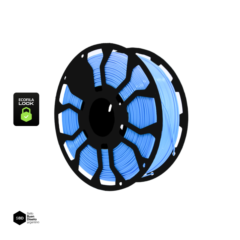 Filamento Hellbot ECOFILA PETG 1,75mm 1kg LOCK V2