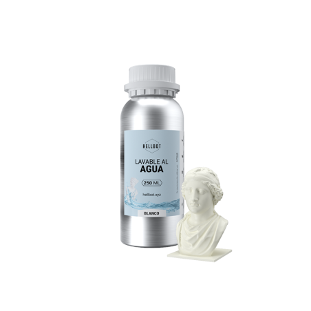 Resina Lavable al Agua Hellbot x 250ml