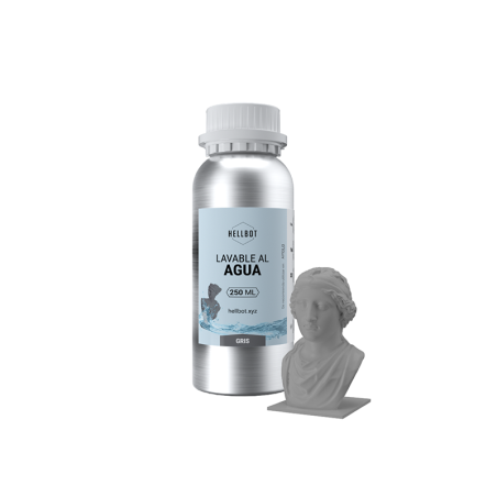 Resina Lavable al Agua Hellbot x 250ml