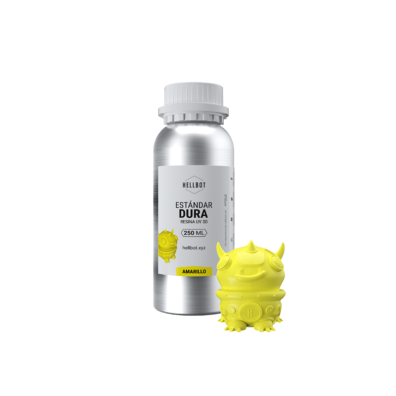 Resina Estándar Dura Hellbot x 250ml