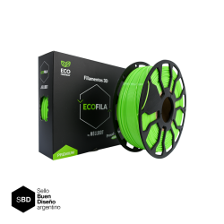 Filamento 3D Hellbot PLA ECOFILA 1,75 x 1KG